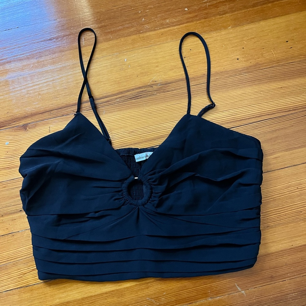 Abercrombie Ring Cutout Top